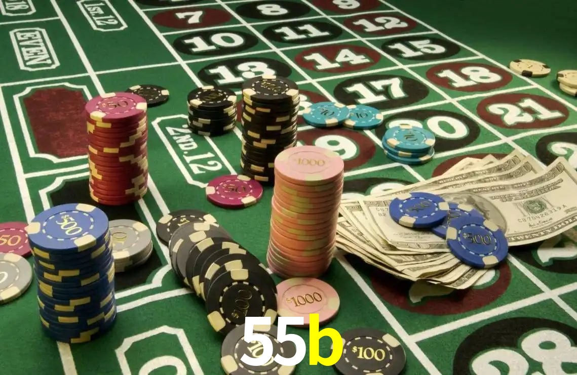 55b: Jogos de Caça-Níqueis-Altas Recompensas, Roleta-Velocidade, Blackjack-Desafios Máximos